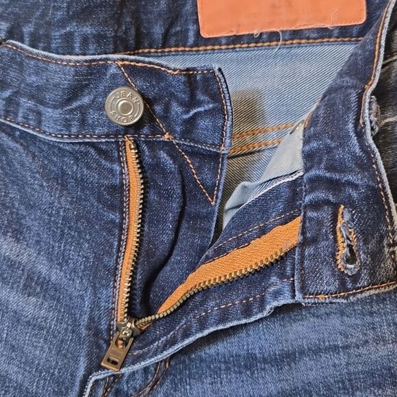 Jean Shop Men's Mick Stretch Selvedge Jeans Size 31 Classic Slim Fit Lafayette - Picture 9 of 13